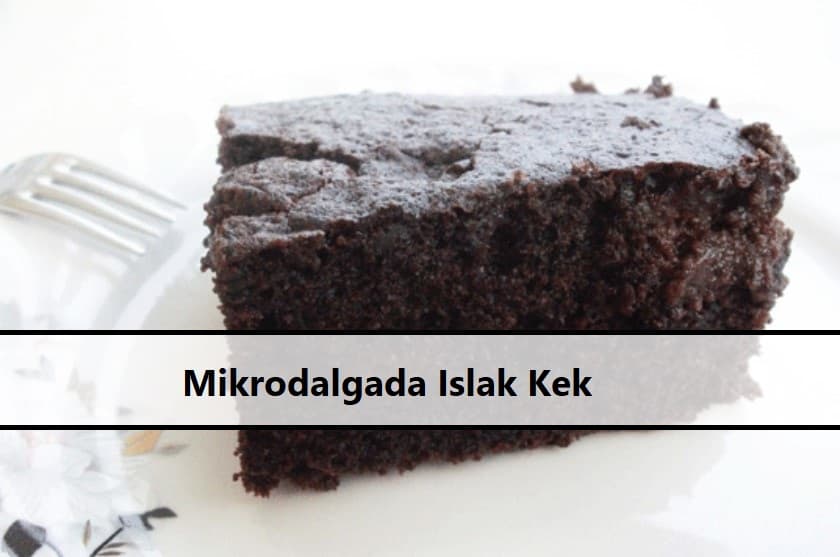 Mikrodalgada ıslak kek