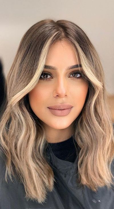 Sarı ombre saç modelleri