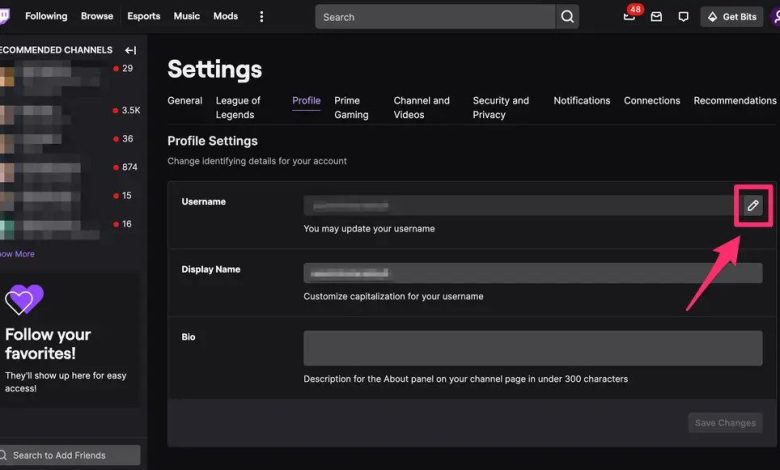 Twitch Kullanici Adi Degistirme Nasil Yapilir
