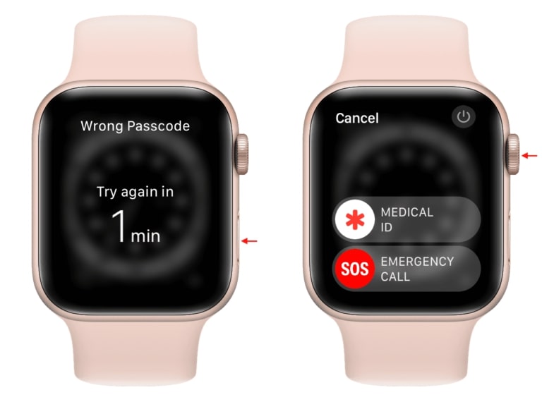 apple watch sifre kirma