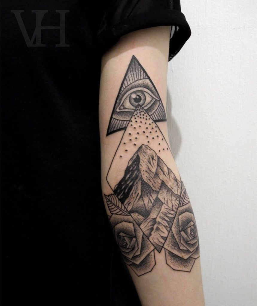 Illuminati dövme modelleri
