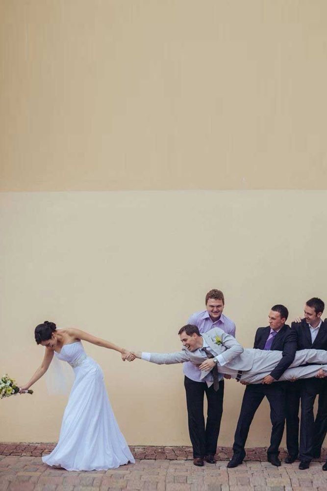 İlginç gelin damat fotoğrafları