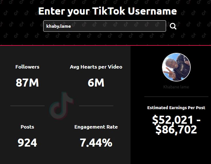 Tiktok kazanma hesaplaması