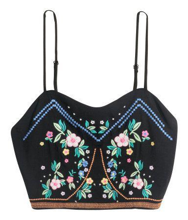 etnik desenli bralet