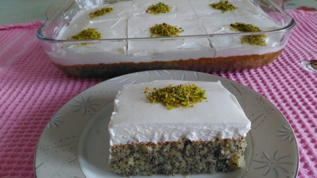 Haşhaş revani tatlısı