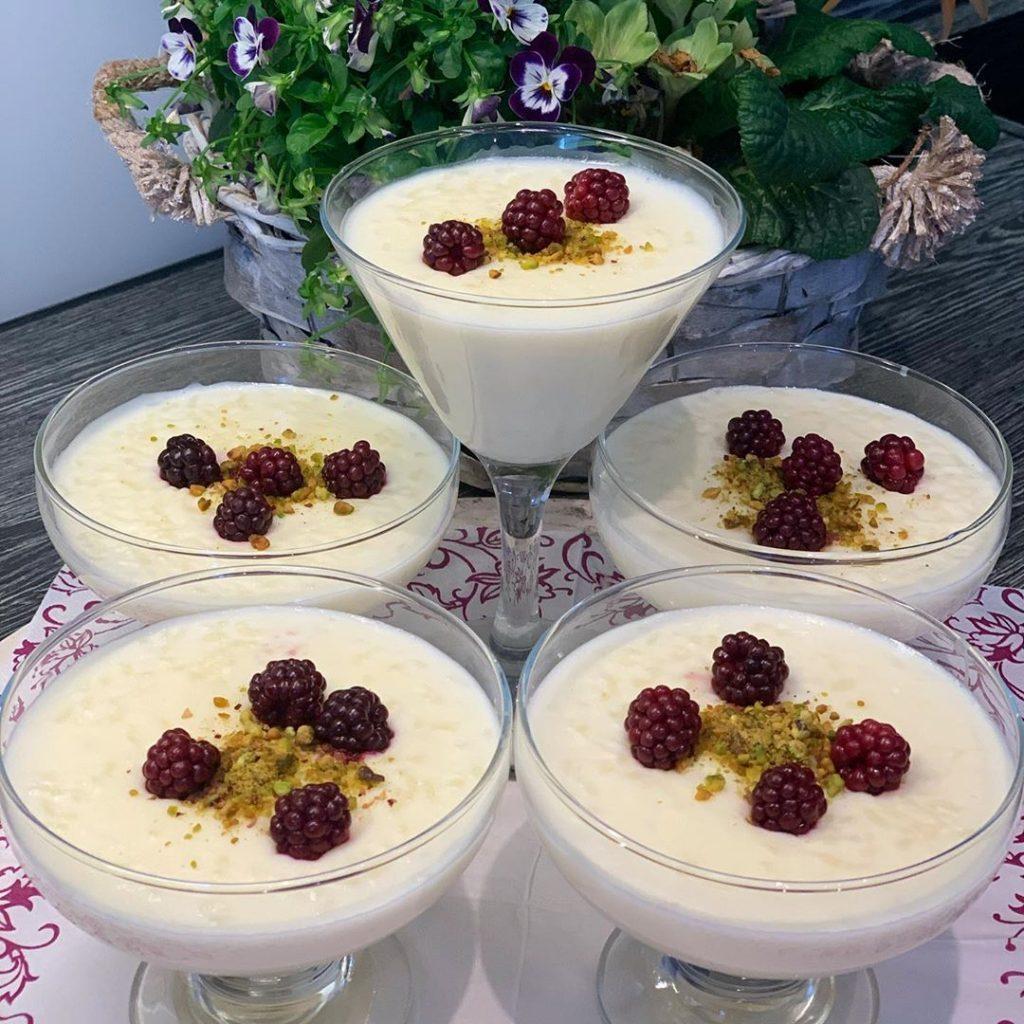 Krem pirinç puding