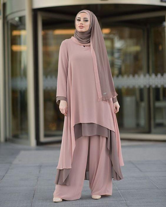 şifon bol tunik modelleri